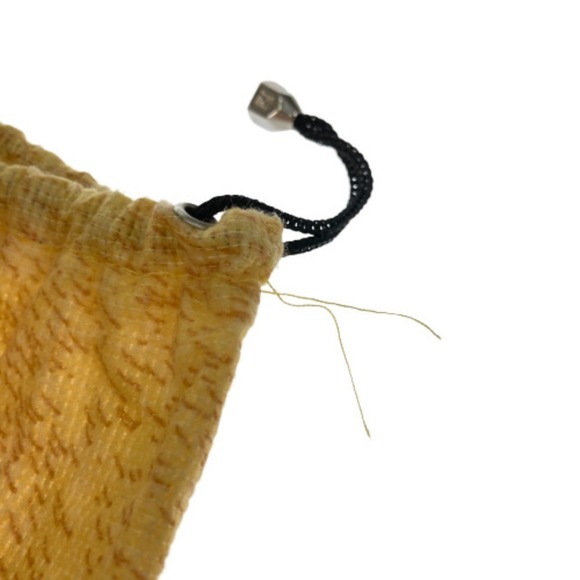 FENDI Zucchino Hobo Shoulder Bag 2201 26424 Black Silver Handbag - Picture 9 of 10